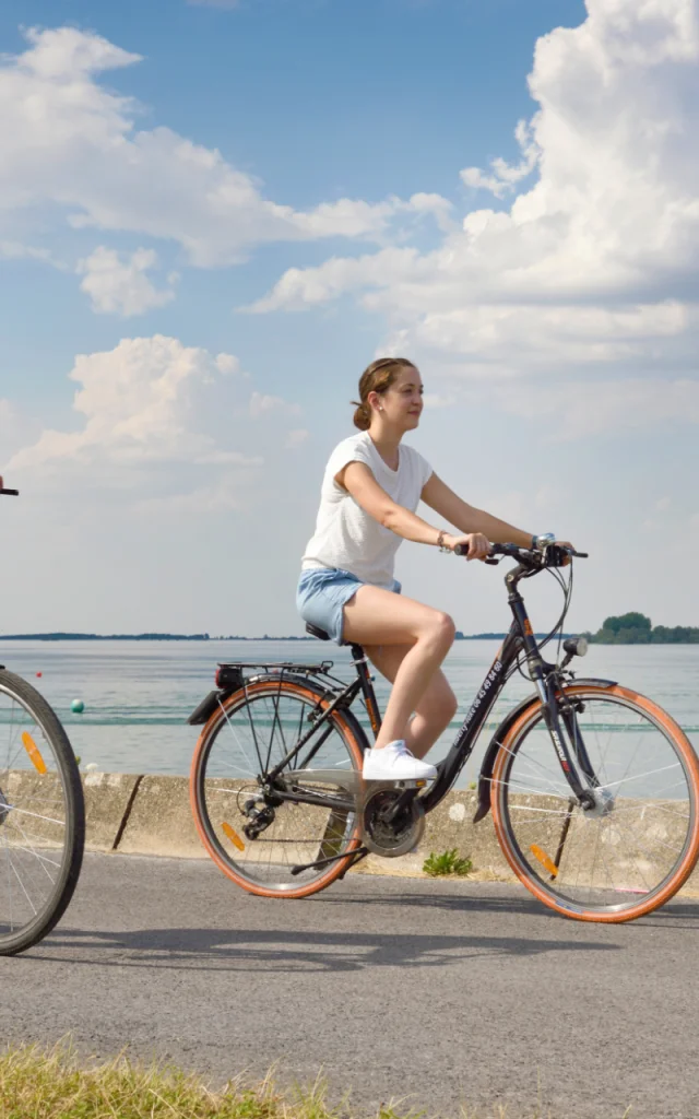 Carril bici del lago del Der