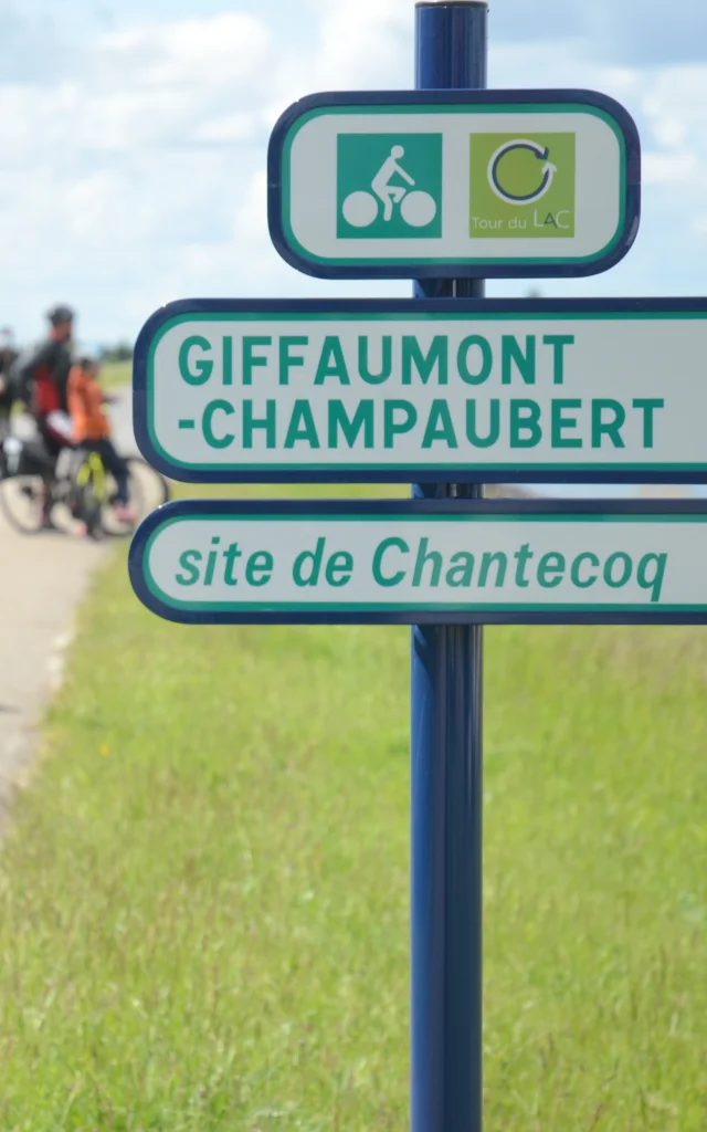 Tour du Lac du Der à vélo - Signalétique