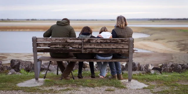 Een bankje om vogels te kijken